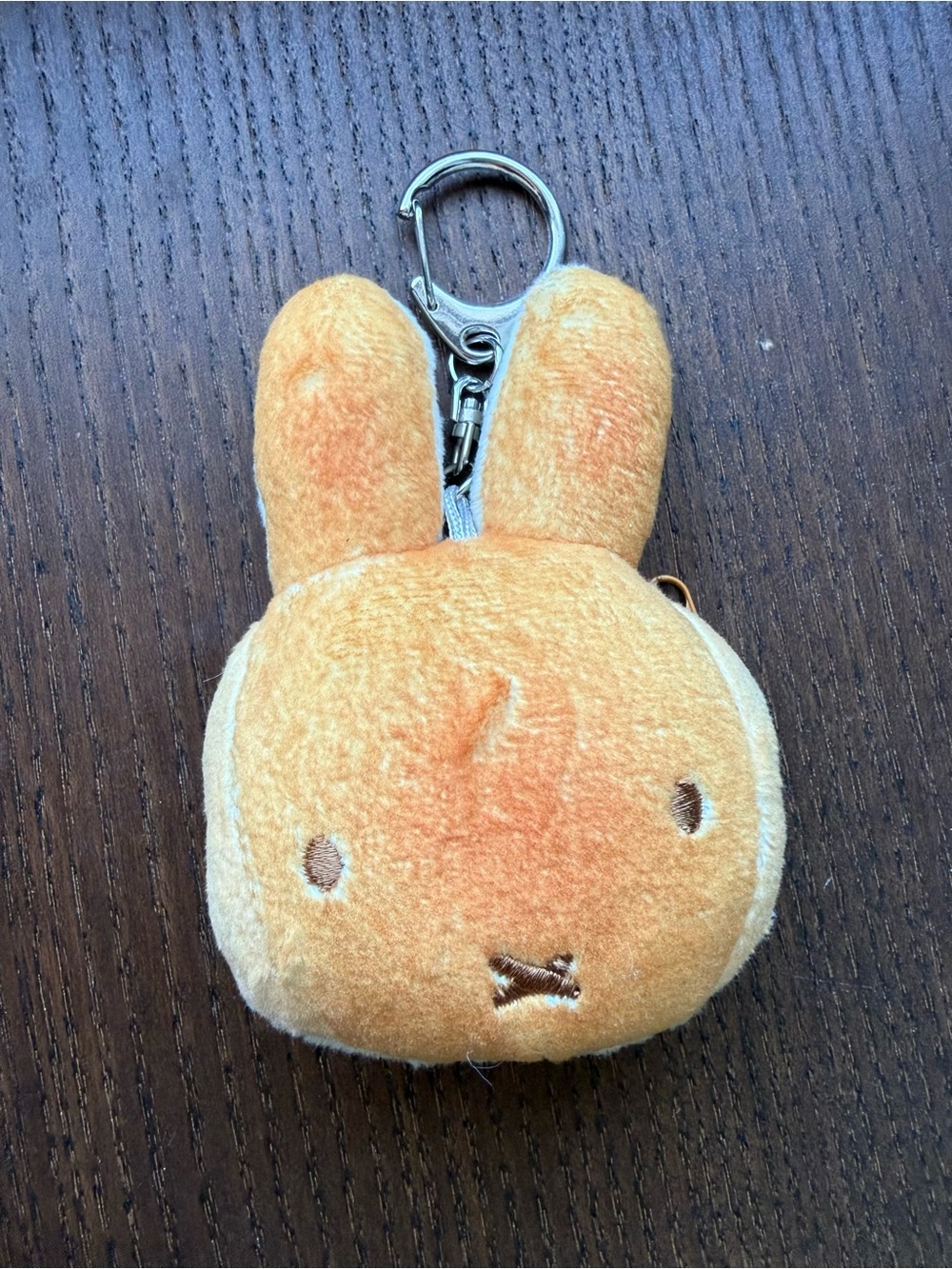 Miffy Kitchen Limited Anpan Bread Bun Bag Charm Keychain brown japan - Picture 1 of 12